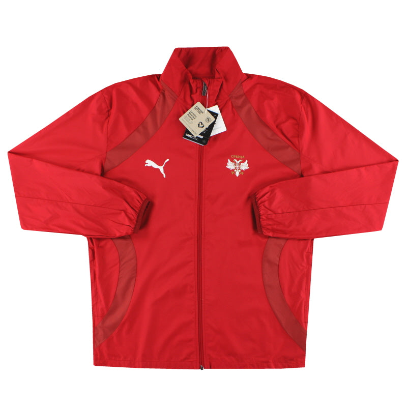 2024-25 Serbien Puma Pre-Match Gewebte Jacke *mit Etiketten* XXL