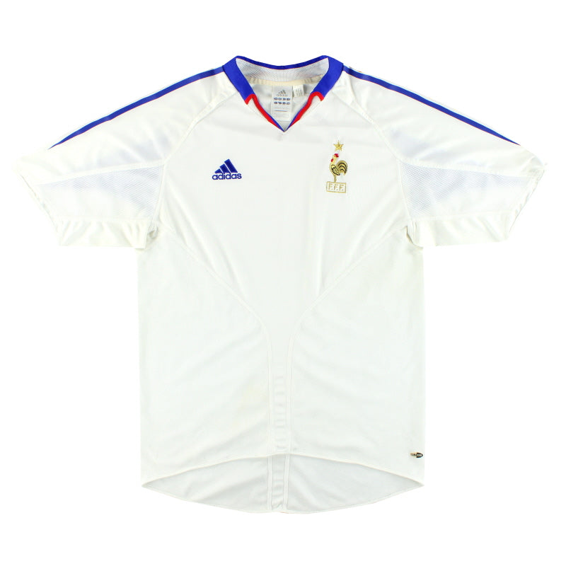 2004-06 Frankreich adidas Auswärtstrikot L