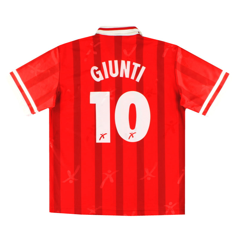 1996-97 Perugia Player Issue Heimtrikot Giunti #10 XL