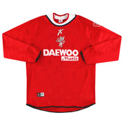 2001-02 Perugia Heimtrikot L/S #17 XL