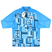 2024-25 Marseille Puma Pre-Match 1/4 Zip Trainings-Oberteil *NEU* XL