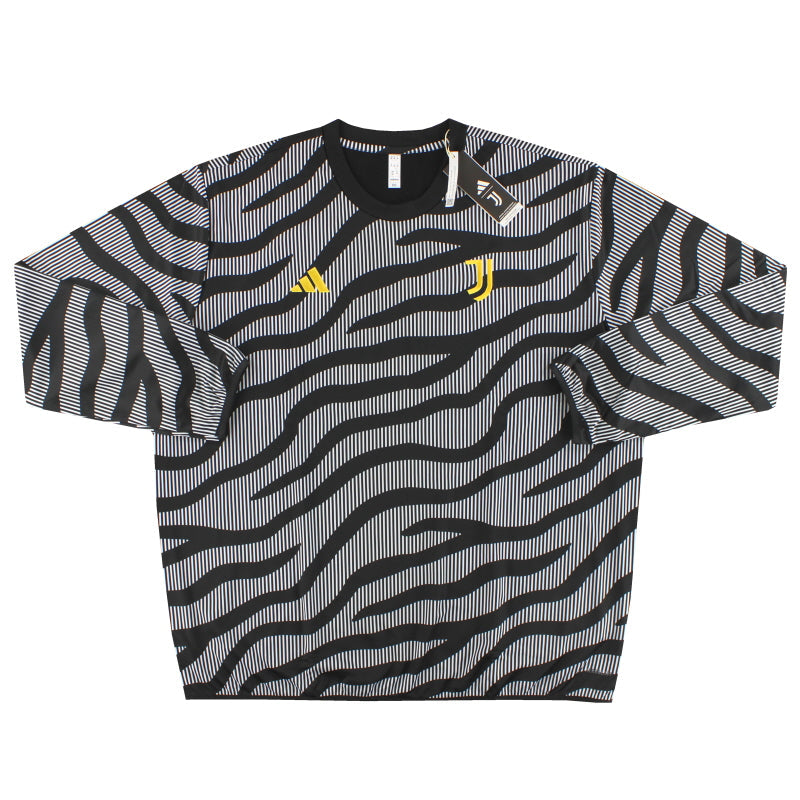 2023-24 Juventus adidas Pre-Match Aufwärm-Top *BNIB* XXL
