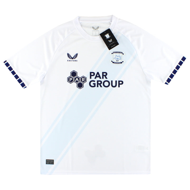 2024-25 Preston North End Castore Heimtrikot *Neu mit Etikett* L