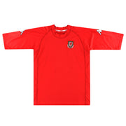 2000-01 Wales Kappa Heimtrikot XXL