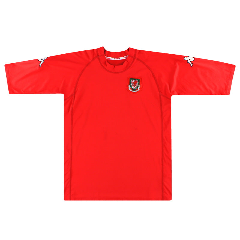 2000-01 Wales Kappa Heimtrikot XXL
