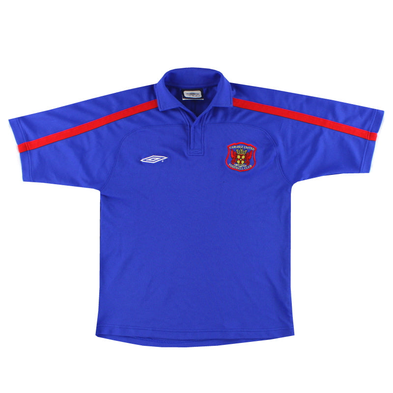 2003-04 Carlisle Umbro Poloshirt M