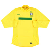 2011 Brasilien Nike Player Issue Heimtrikot L/S *Neuwertig* L