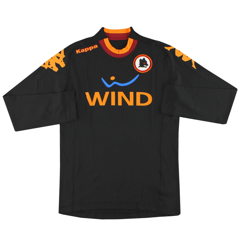 2012-13 Roma Kappa Player Issue Drittes Trikot Langarm *Neuwertig* XL