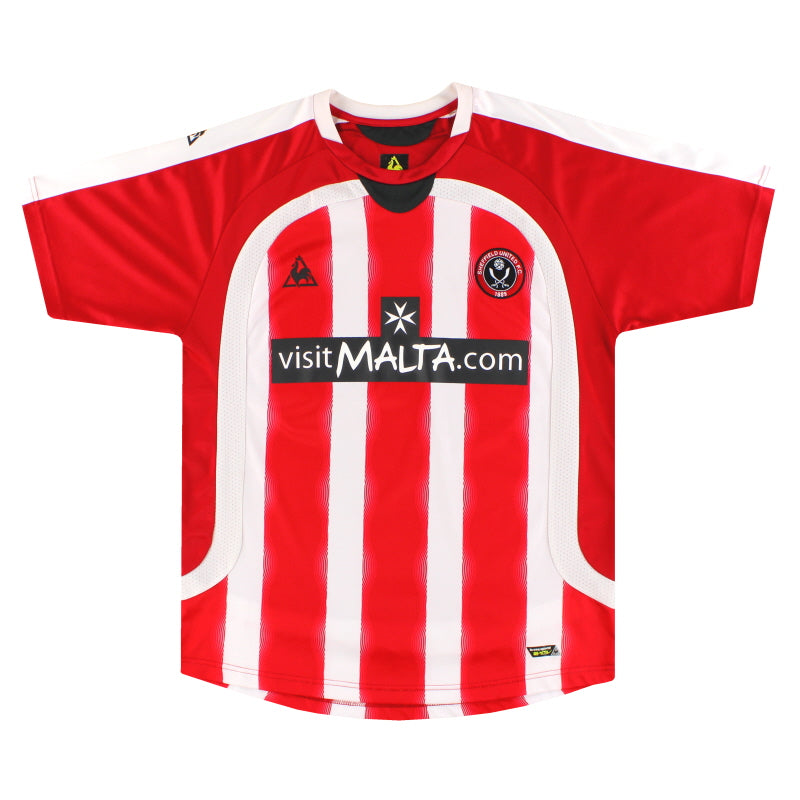 2008-09 Sheffield United Le Coq Sportif Heimtrikot M