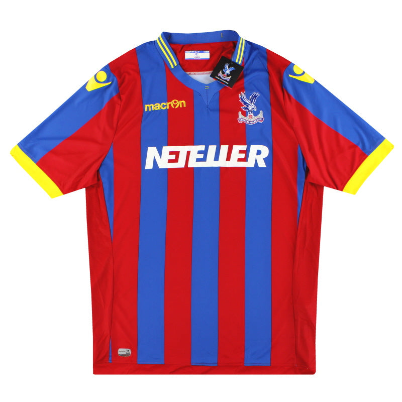 2014-15 Crystal Palace Macron Heimtrikot *m. Etiketten* XXL