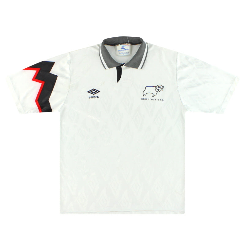 1991-93 Derby County Umbro Heimtrikot M