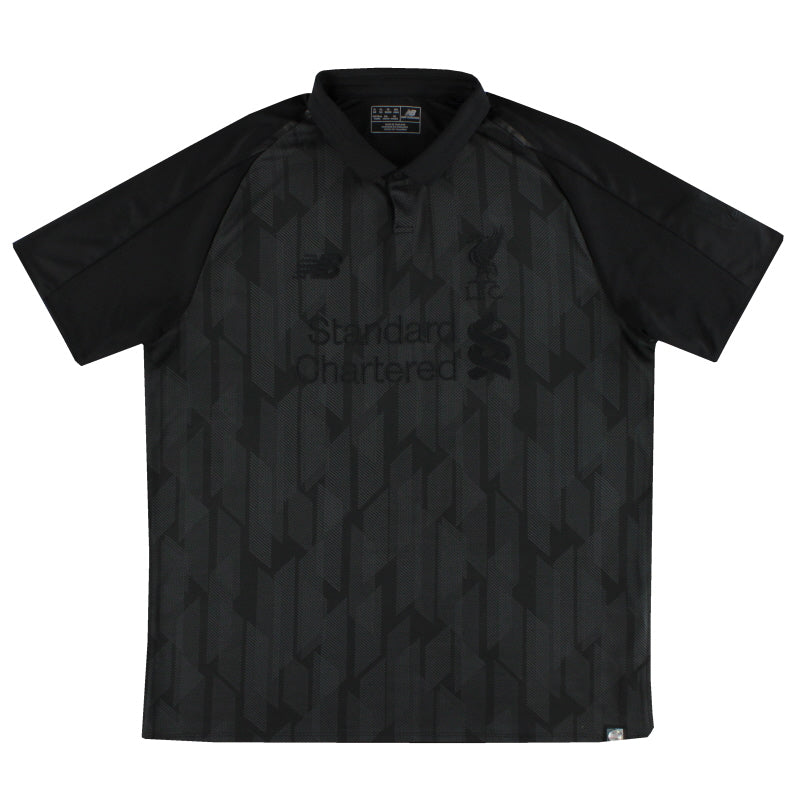 2018-19 Liverpool New Balance Limited Edition Blackout Trikot *Neuwertig* XL