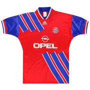 1993-95 Bayern München adidas Heimtrikot #9 S