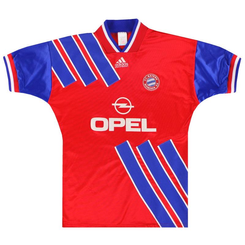 1993-95 Bayern München adidas Heimtrikot #9 S