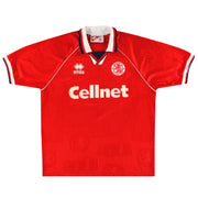 1995-96 Middlesbrough Errea Heimtrikot XL