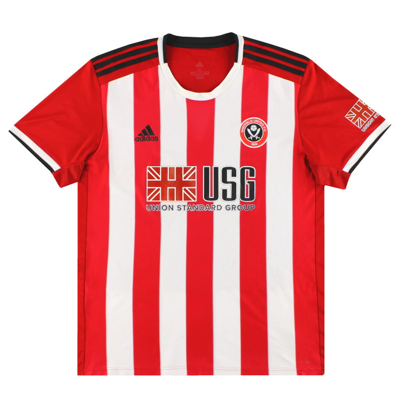 2019-20 Sheffield United adidas Heimtrikot XL