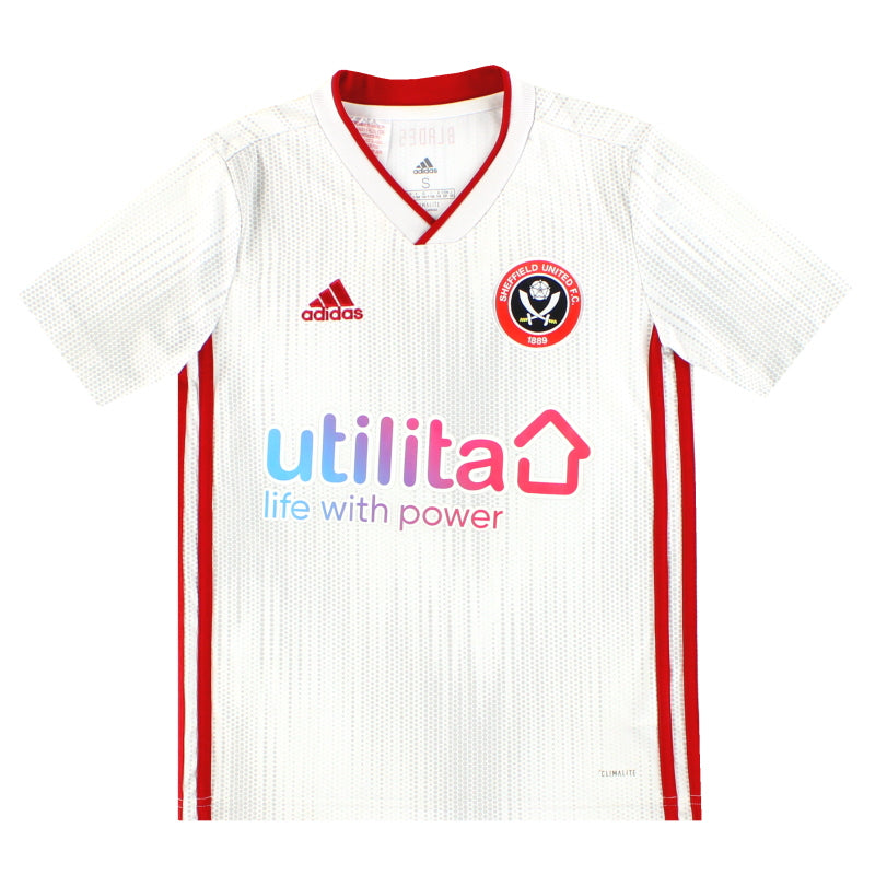 2019-20 Sheffield United adidas Auswärtstrikot Jungen