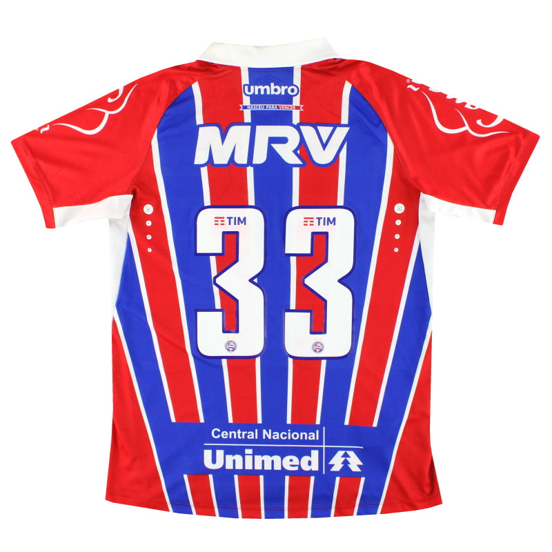 2016 Bahia Umbro Auswärtstrikot #33 *mit Etiketten* M