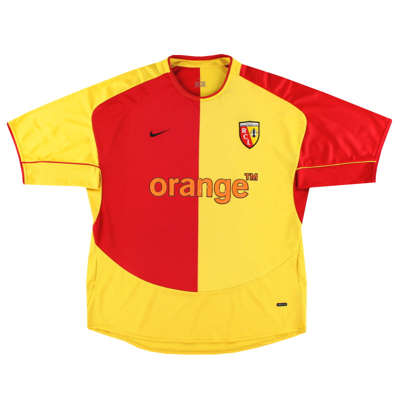 2003-04 Lens Nike Heimtrikot XL