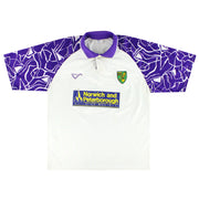 1992-94 Norwich City Ribero Auswärtstrikot XL