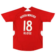 2007-08 FC Bayern München adidas Heimtrikot Klose #18 M