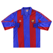 1982-89 Barcelona Meyba Heimtrikot Langarm XS