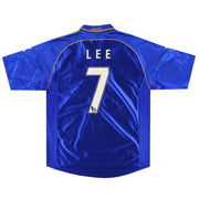 1998-99 Newcastle adidas Auswärtstrikot Lee #7 XL