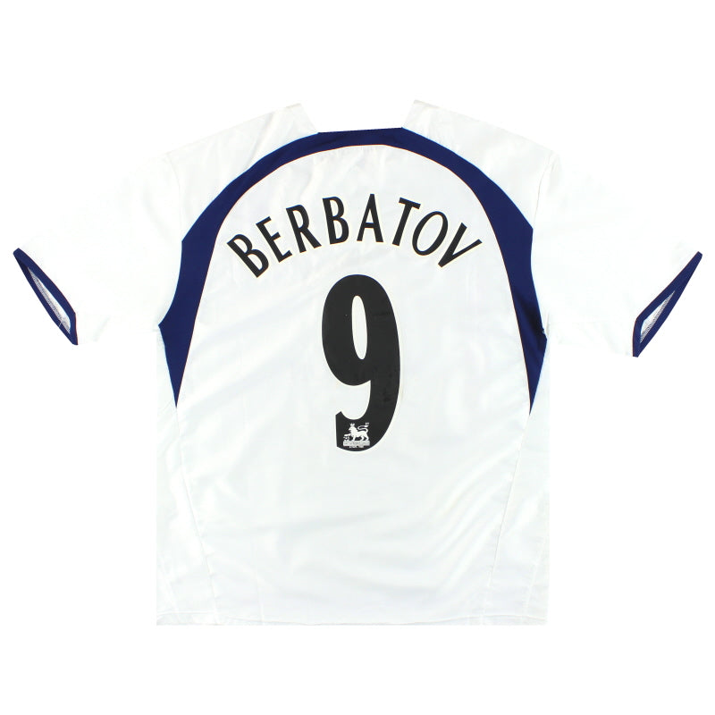 2006-07 Tottenham Puma Heimtrikot Berbatov #9 XL
