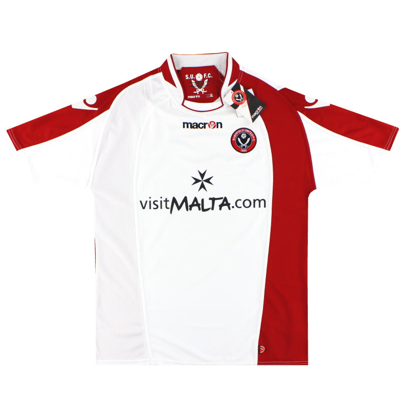 2009-10 Sheffield United Macron Auswärtstrikot *OVP* XL