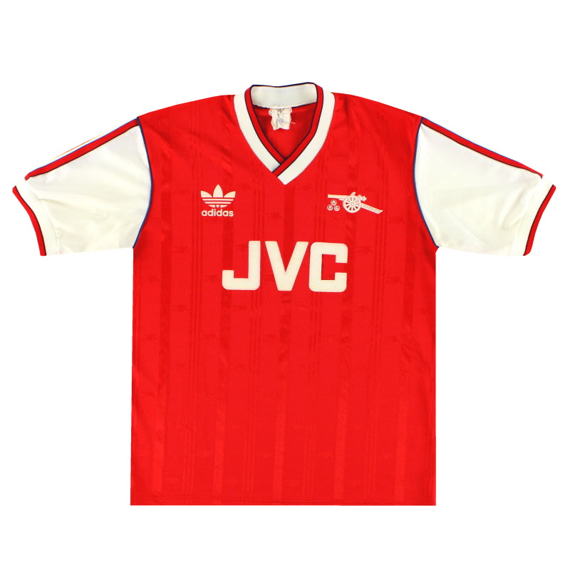 1986-88 Arsenal adidas Heimtrikot L
