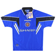1996-97 Manchester United Umbro Ausweichtrikot *mit Etiketten* L