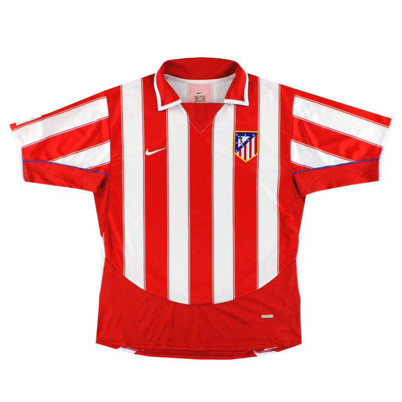 2003-04 Atletico Madrid Nike Heimtrikot M