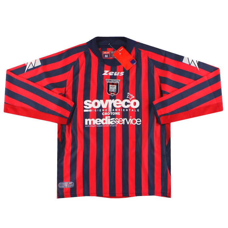 2006-07 FC Crotone Zeus Heimtrikot langarm *mit Etiketten* M