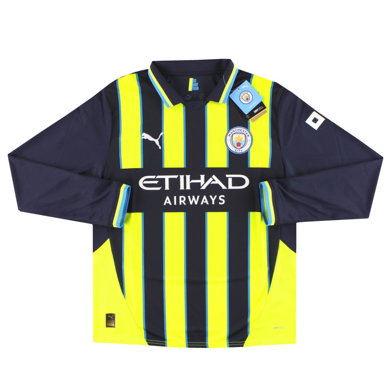 2024-25 Manchester City Puma Auswärtstrikot Langarm *NEU OVP*