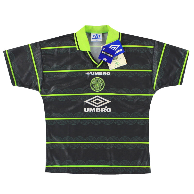 1998-99 Celtic Umbro Auswärtstrikot *mit Etikett* J
