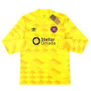 2024-25 Hearts Umbro Drittes Torwarttrikot L/S *m/Etiketten* L