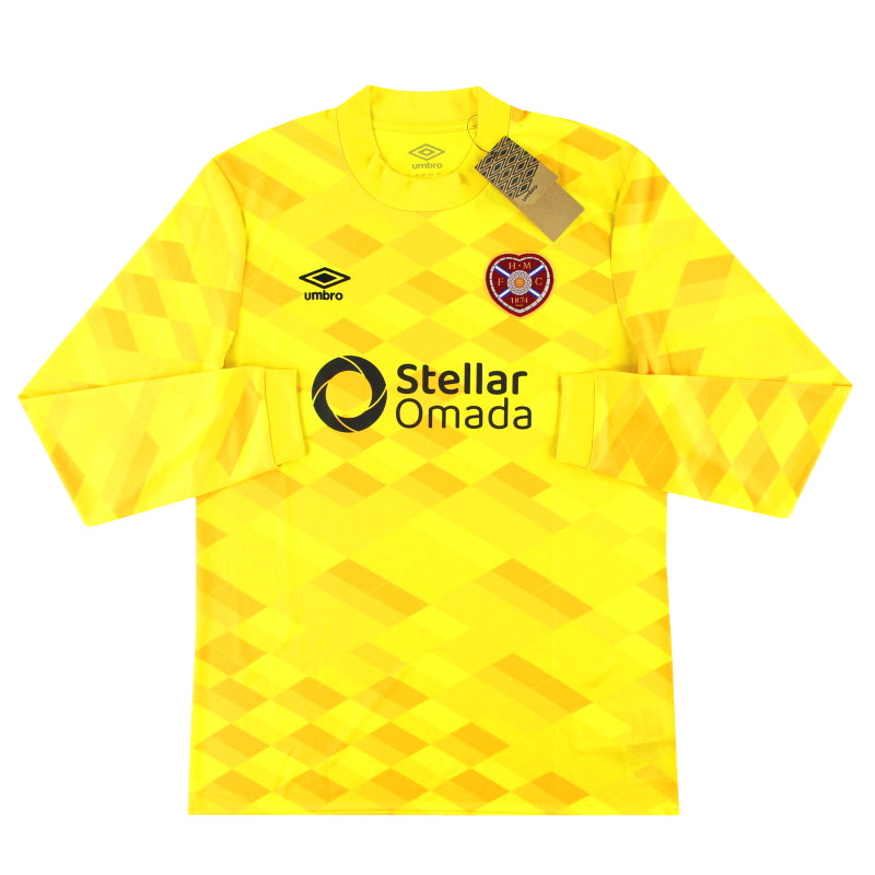 2024-25 Hearts Umbro Drittes Torwarttrikot L/S *m/Etiketten* L