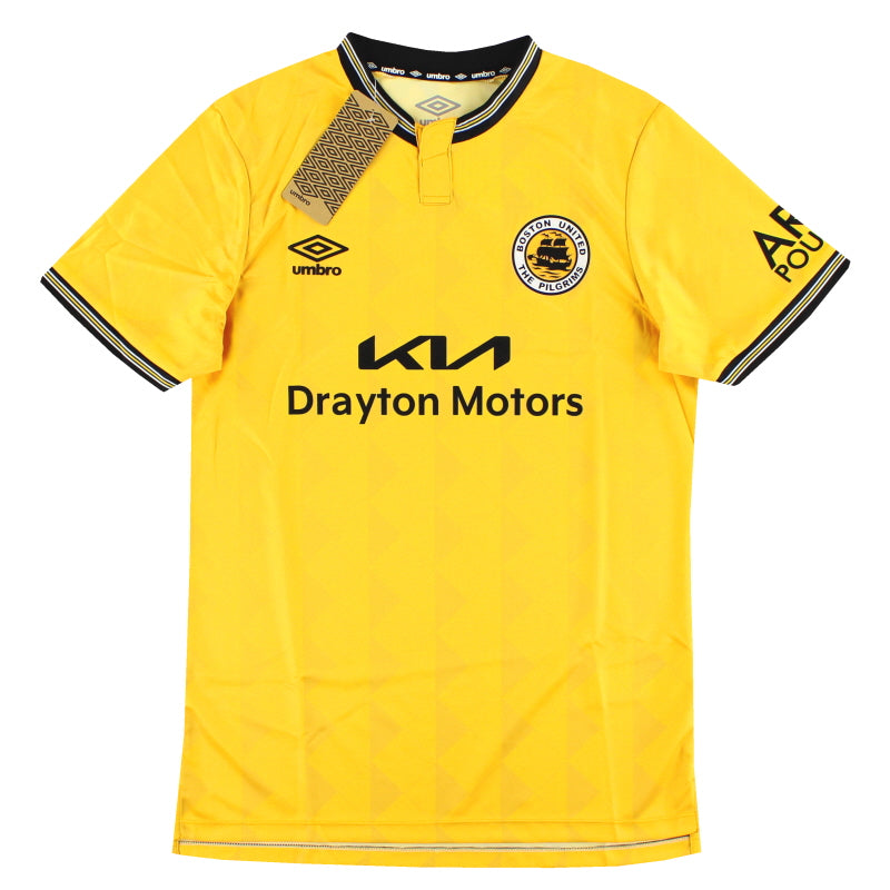 2023-24 Boston United Umbro Heimtrikot *BNIB* S