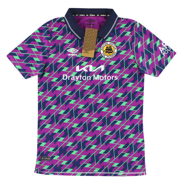 2023-24 Boston United Umbro Away Shirt *BNIB* Youth L