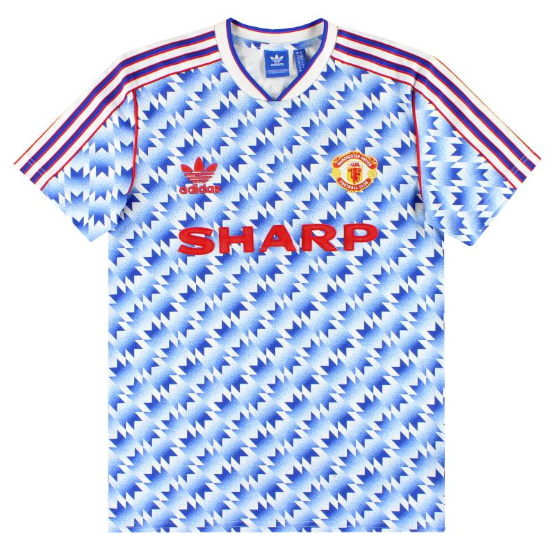 2017-18 adidas Originals Manchester United Auswärtstrikot 1990-1992 M