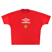 1998-99 Manchester United Umbro Trainingsshirt XL