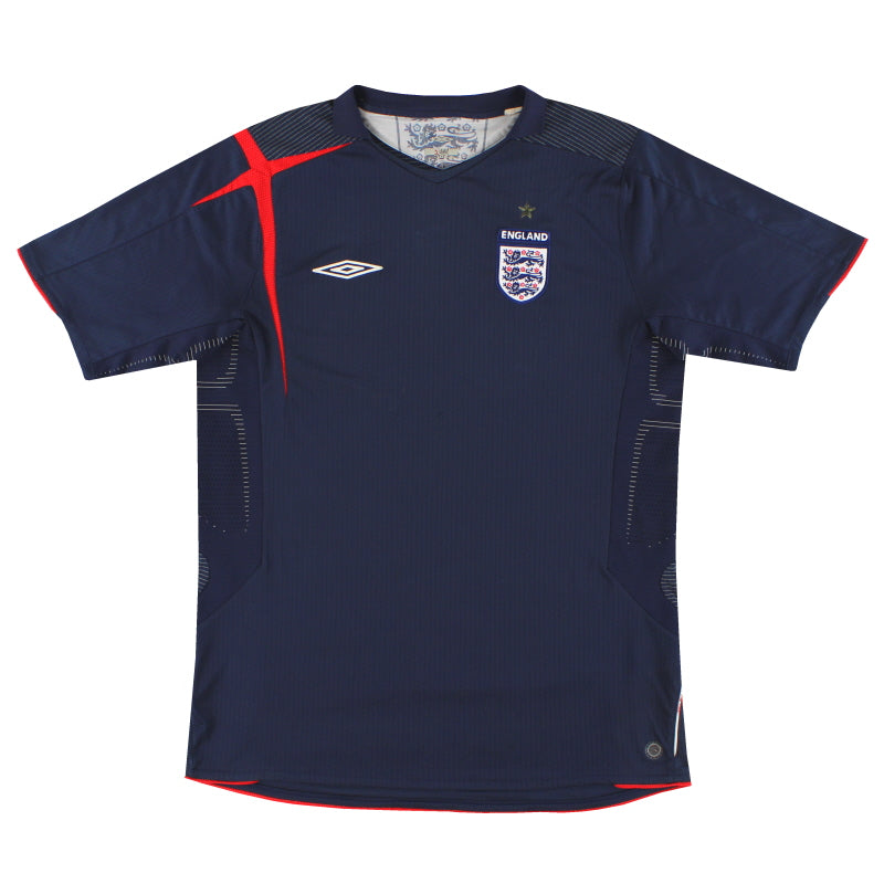 2005-06 England Umbro Torwarttrikot L