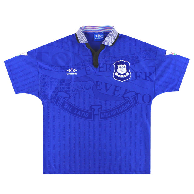 1995-97 Everton Umbro Home Shirt L
