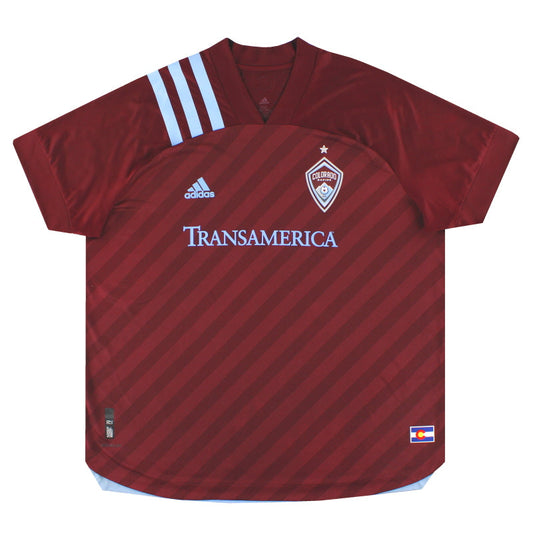 2020-21 Colorado Rapids adidas Authentic Home Shirt XXL