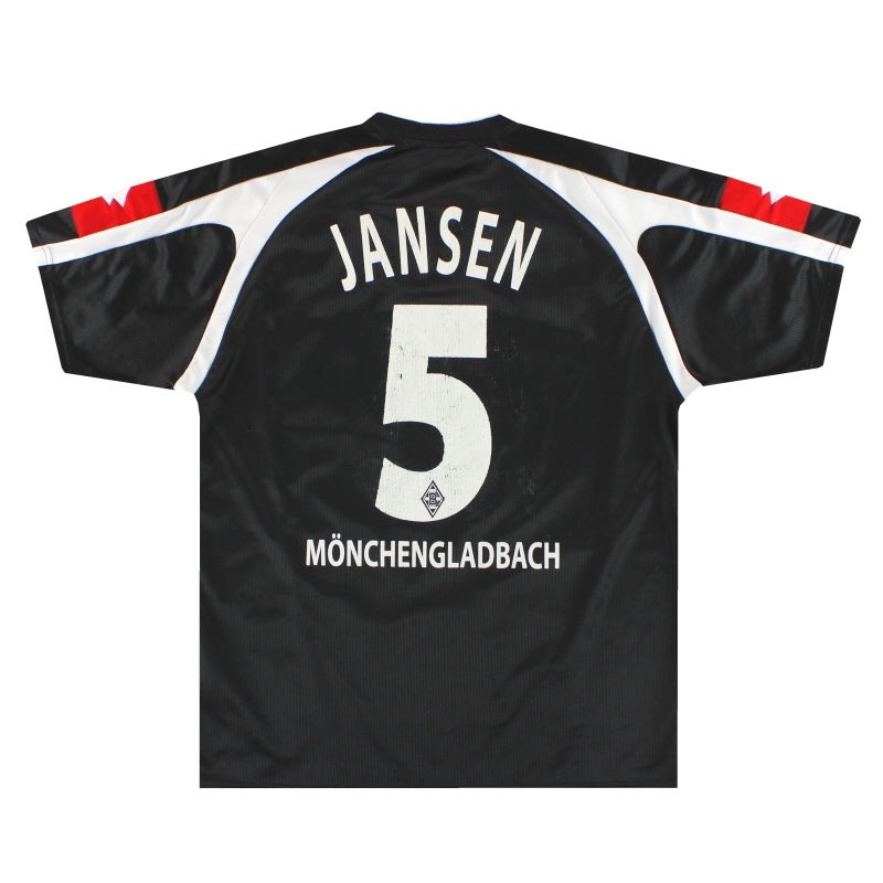 2005-07 Borussia Mönchengladbach Lotto Auswärtstrikot Jansen #5 XL