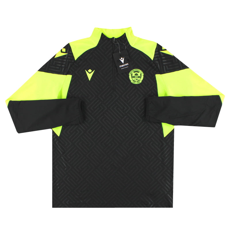 2024-25 Motherwell Macron 1/4-Zip Trainingstop *NEU* L
