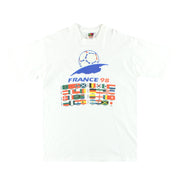1998 Frankreich WM Grafik T-Shirt L