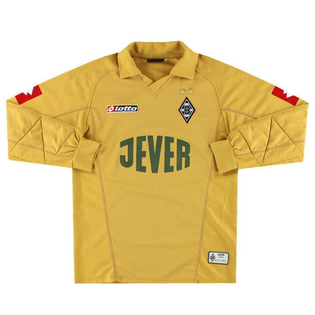 2004-05 Borussia Monchengladbach Lotto 'Signed' Goalkeeper Shirt S