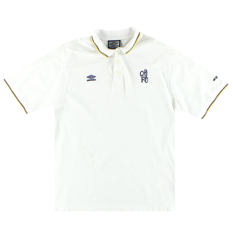 1999-01 Chelsea Umbro Poloshirt XL