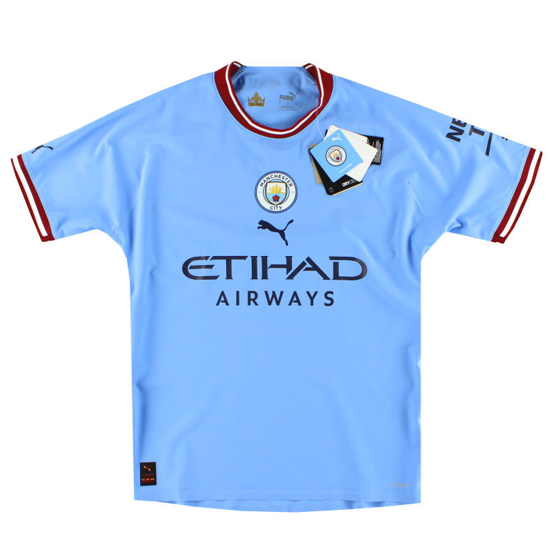 2022-23 Manchester City Puma Player Issue Home Shirt *w/tags* L
